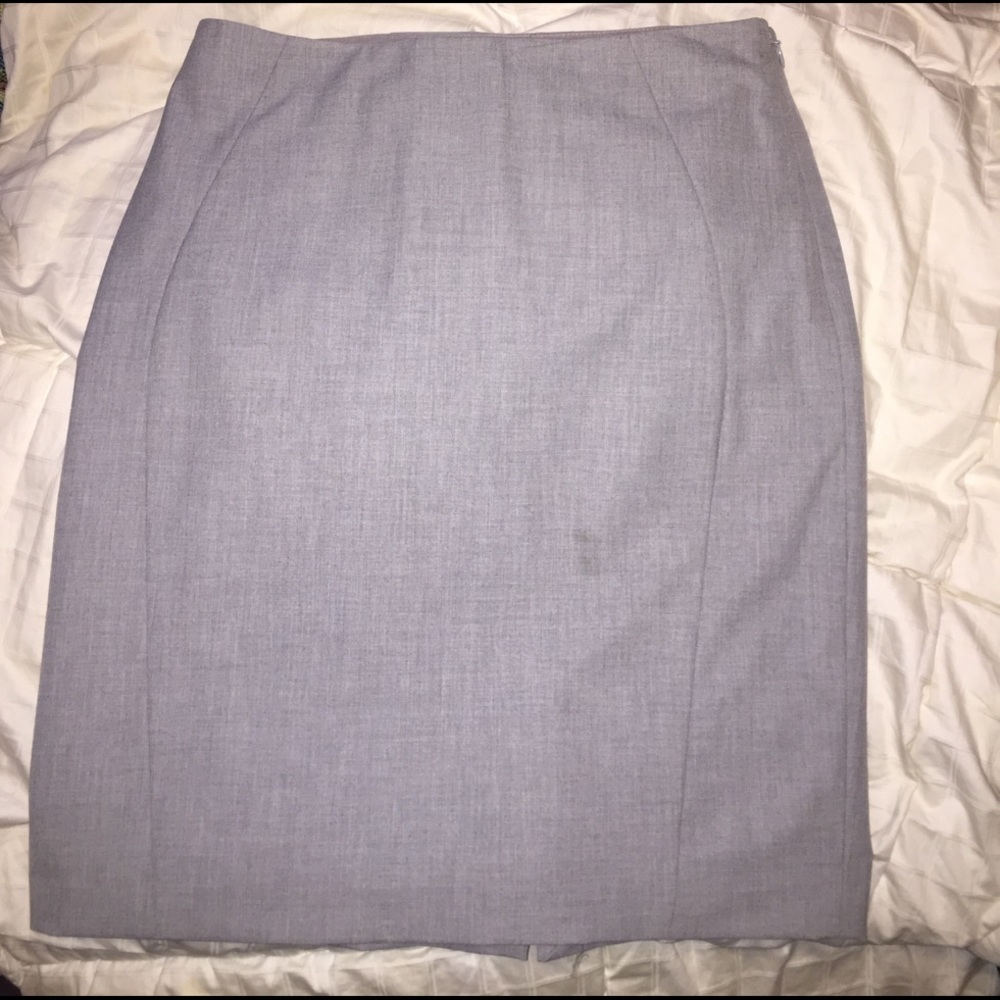 The Limited Gray Professional Pencil Skirt, Size 2